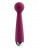 Фиолетовый вибростимулятор Mini Emma с гнущейся головкой-шаром - 16,5 см. 