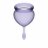 Набор фиолетовых менструальных чаш Feel good Menstrual Cup 