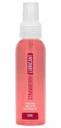 Лубрикант на водной основе с ароматом клубники Strawberry Lubricant - 100 мл.