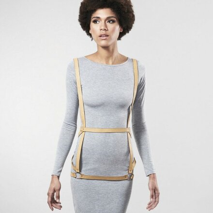 Бежевая упряжь ARROW DRESS HARNESS 