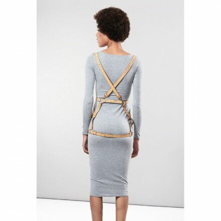 Бежевая упряжь ARROW DRESS HARNESS 
