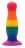 Разноцветная анальная пробка COLOURFUL PLUG - 10,5 см. 