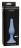 Синяя анальная пробка Slim Anal Plug Large - 12,5 см. 