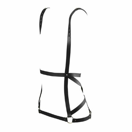Чёрная упряжь ARROW DRESS HARNESS 