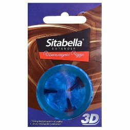 Насадка стимулирующая Sitabella 3D &quot;Шоколадное чудо&quot; с ароматом шоколада