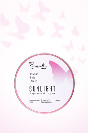Мерцающий крем Eromantica Sunlight - 60 гр. 