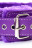 Фиолетовый набор БДСМ «Накажи меня нежно» с карточками 