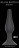 Чёрная анальная пробка Slim Anal Plug XL - 15,5 см. 