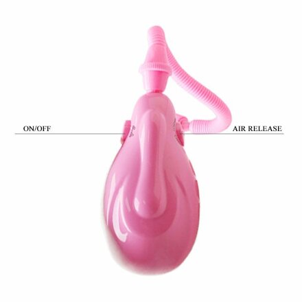 Автоматическая помпа для клитора и малых половых губ с вибрацией 