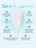 Белая менструальная чаша OneCUP Classic - размер S 