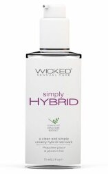 Водно-силиконовый лубрикант Wicked Simply HYBRID - 70 мл.