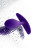 Фиолетовая анальная втулка Magic - 7,2 см. 