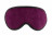 Фиолетовая сплошная маска на резиночке с черной окантовкой 