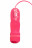 Розовая вибровтулка средних размеров POPO Pleasure - 13 см. 