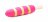 Ярко-розовый вибростимулятор-эскимо 10X Popsicle Vibrator - 21,6 см. 