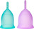Набор менструальных чаш Clarity Cup (размеры S и L) 