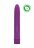 Фиолетовый эко-вибромассажер Natural Pleasure - 17,7 см. 
