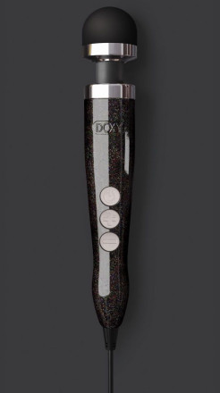 Черный вибратор Doxy Number 3 - 28 см. 