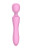 Розовый жезловый вибромассажер Pink Lady - 21,6 см. 