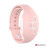 Розовое виброяйцо с нежно-розовым пультом-часами Wearwatch Egg Wireless Watchme 