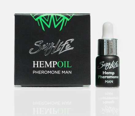 Мужские духи с феромонами Sexy Life HEMPOIL man - 5 мл. 
