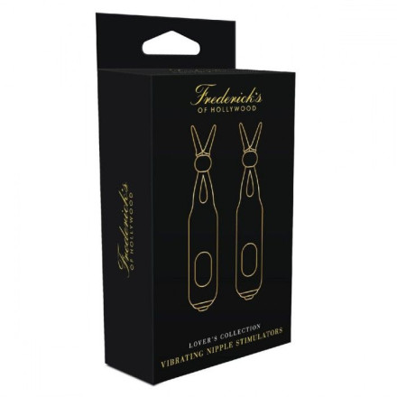 Черные вибростимуляторы для массажа сосков Vibrating Nipple Stimulators 