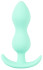 Аквамариновая анальная втулка Mini Butt Plug - 8,2 см.