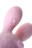 Нежно-розовая вибронасадка на палец DUTTY 