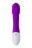 Фиолетовый вибратор JOS TATY с пульсирующими шариками - 21,5 см. 