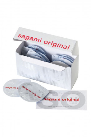 Ультратонкие презервативы Sagami Original - 12 шт. 