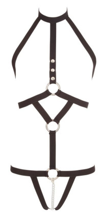 Эластичное боди Bad Kitty Strap Body 