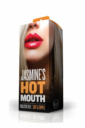 Телесный мастурбатор-ротик Jasmines Hot Mouth 