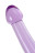 Фиолетовый фаллоимитатор Jelly Dildo M - 18 см. 