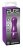 Фиолетовый алюминиевый вибратор PURPLE SMALL - 7,5 см. 