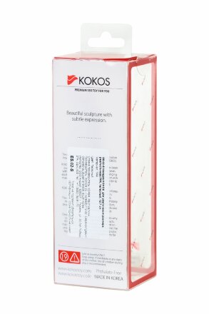 Телесная реалистичная насадка KOKOS Extreme Sleeve 02 с дополнительной стимуляцией - 12,7 см. 