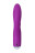 Фиолетовый вибратор с ресничками Anita - 18 см. 