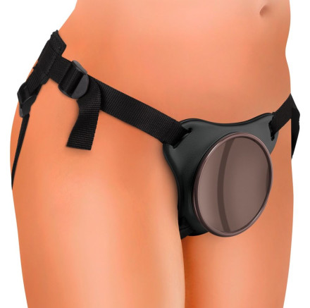 Страпон-система Deluxe Silicone Body Dock Kit - 22 см. 