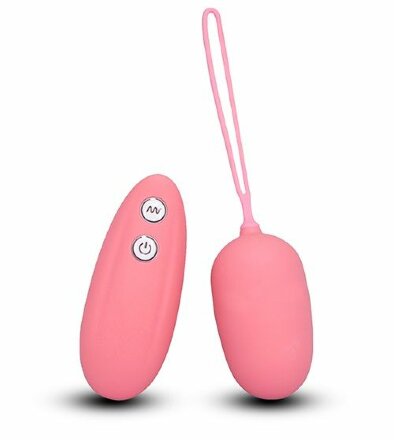 Розовое виброяйцо с пультом дистанционного управления ULTRA SEVEN REMOTE CONTROL EGG 