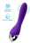 Фиолетовый вибратор «Дрючка-удовольствие» - 20,5 см. 