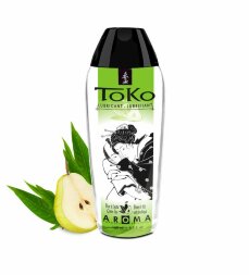 Интимный гель TOKO Pear &amp; Exotic Green Tea с ароматом груши и зеленого чая - 165 мл.