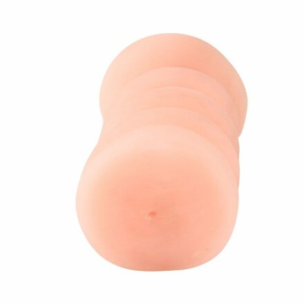 Мастурбатор-вагина с вибрацией и углублениями под пальцы - 16 см. 