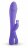 Фиолетовый вибратор-кролик Trix Rabbit Vibrator - 22,5 см. 