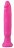 Ярко-розовый анальный стимулятор без мошонки - 14 см. 