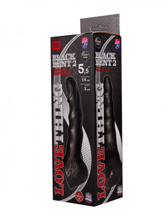 Чёрная насадка на пояс харнесс BLACK BENT 2 