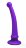 Фиолетовый анальный стимулятор Rapier Plug - 15 см. 