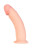 Телесный реалистичный вибратор Realstick Elite Vibro Justin - 21 см. 