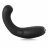 Черный гнущийся вибратор G-Kii G-Spot &amp; Clitoral Vibrator - 23 см. 