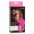 Ярко-розовое эрекционное кольцо Silicone Rechargeable Dual Clit Flicker 