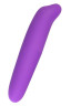 Изображение товара Фиолетовый мини-вибратор с вытянутым кончиком - 12,5 см.