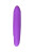 Фиолетовый мини-вибратор с вытянутым кончиком - 12,5 см. 
